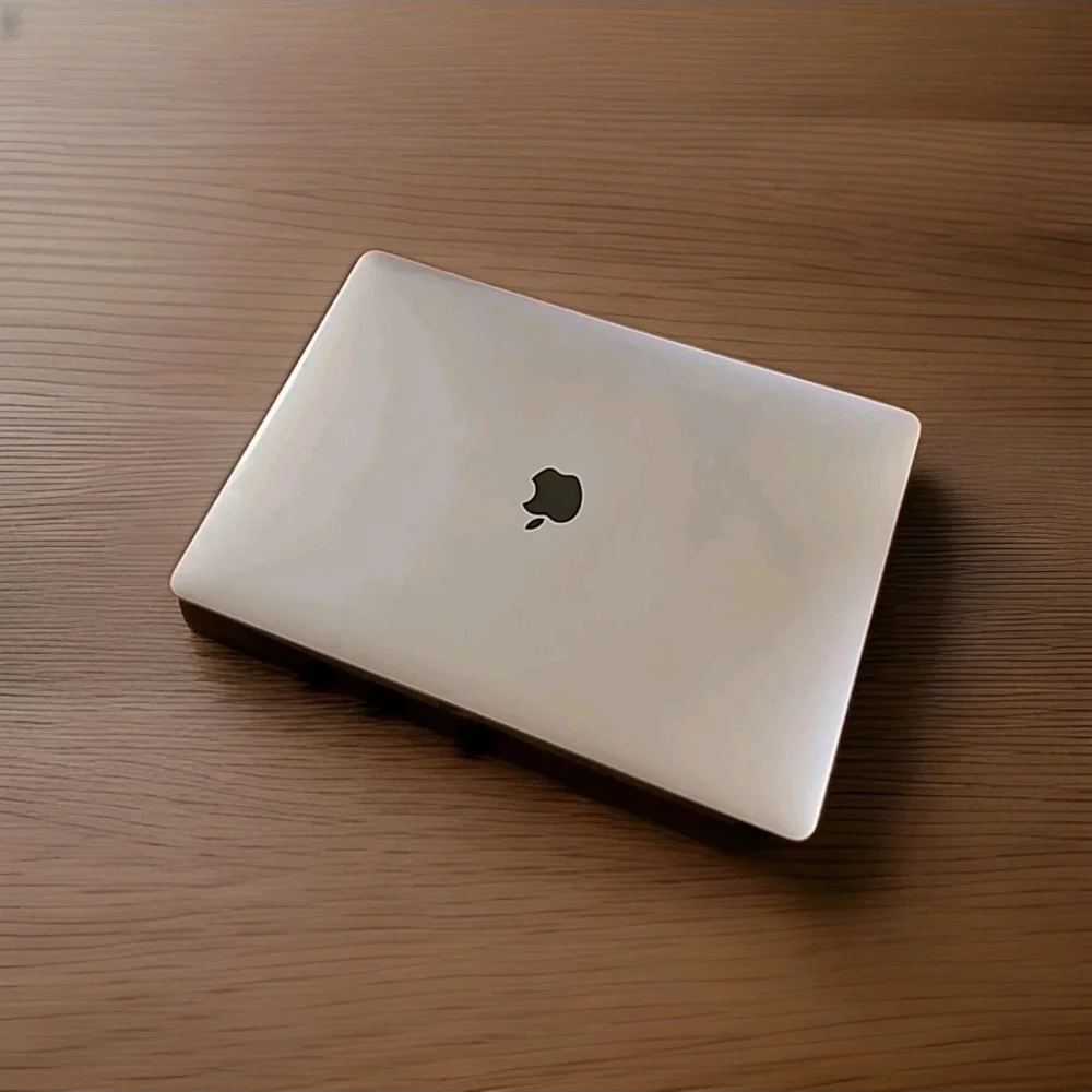 Sleek Silver Laptop for Work and Play